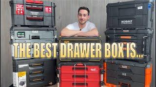 THE BEST MODULAR TOOLBOX DRAWERS? Packout vs Stacktech vs MODbox vs Stackpack vs Dewalt AND MORE