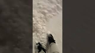 My shoes got wet and my phone fall down on the snow