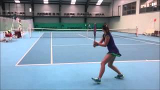 Tsveta Dimitrova - College Tennis Recruiting Video - Fall 2016