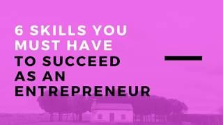 April Malmsteen - 6 Skills You Must Have to Succeed as an Entrepreneur