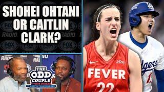 Caitlin Clark Over Shohei Ohtani for Time Athlete of the Year? | THE ODD COUPLE