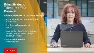 Talent Management: Oracle Talent Management Cloud Solution