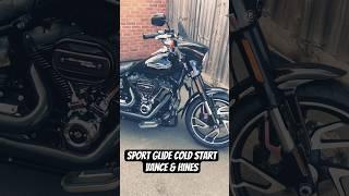 Harley Davidson Sport Glide Exhaust Sound Vance and Hines #sportglide #harleydavidson #vanceandhines