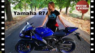 Yamaha R7 (2022) rövid videó - A kis kanyarvadász - Motor&Verda
