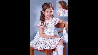 Детские Платья Крючком на 3 года - 2019 / Children's Dresses Crochet for 3 years / Kinderkleider