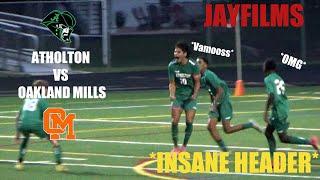 Atholton vs Oakland Mills *INSANE HEADER‍*| High School Soccer Highlights