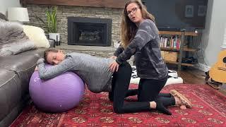 Labor & Delivery Coping Techniques - Double Hip Squeeze - Belly Coach Doula Services