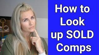 How to Look up Sold Comps on eBay