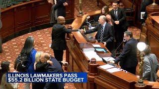 Illinois lawmakers pass $55.2B budget with new taxes, immigrant health cuts, no transit funding