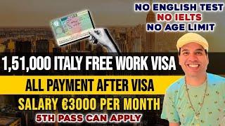 Italy Work Permit Visa 2024 | How to apply Italy Work Permit Visa 2024 | Italy Work Permit Visa 2024