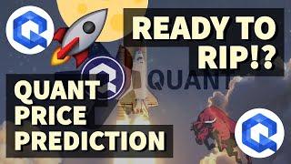 READY TO RIP!? | QUANT PRICE PREDICTION 2021 | QNT PRICE PREDICTION | QNT ANALYSIS