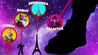 JAK VELKÝ JE GALACTUS? FORTNITE KEŘDIT