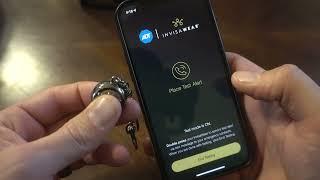 How to: How to connect Invisawear Smart Jewelry to a cellphone