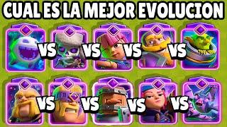 CUAL ES LA MEJOR CARTA EVOLUCIONADA del 2023 | NUEVO ESPIRITU EVOLUCIONADO | Clash Royale