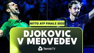 Pure Tennis CHAOS  Novak Djokovic vs Daniil Medvedev | Nitto ATP Final 2022 Highlights
