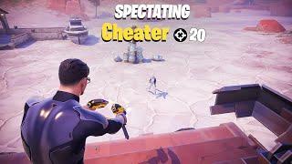 I Spectated a Cheater In Zero Build Ranked...