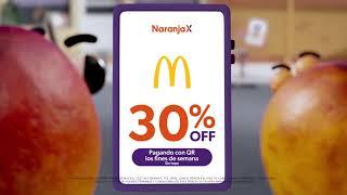 Ahorrá en Mc Donald´s con Naranja X