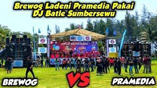 BATTLE ULANG‼️ BREWOG AUDIO VS PRAMEDIA DI PANTAI PELANG TRENGGALEK