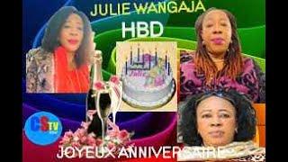 BON ET HEUREUX ANNIVERSAIRE MAMAN JULIE WANGAJA SPONSOR OFFICIELLE CSTV RDC 23/12/2021