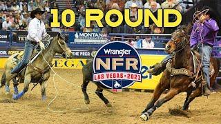 NFR TEAM ROPING 2021 ROUND 10