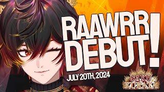 RAAWRRR DEBUT | Saku Kurata 【DEBUT STREAM】