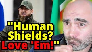 Kadyrov’s Casual War Crime Confession: Human Shields!