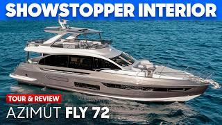 THIS Is How You Design a Yacht Interior  Azimut Fly 72 Tour & Review