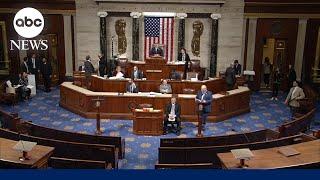 House passes two-thirds threshold on bill to avert government shutdown tonight