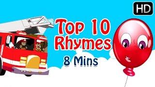 Top 10  Popular  Animated English Rhymes