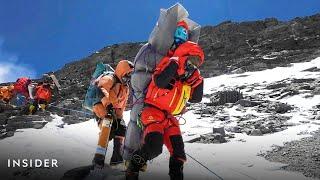 How A Nepali Sherpa Rescued A Climber From Everest 'Death Zone' | Insider News