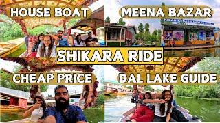 Exploring Srinagar - Shikara Ride on Dal Lake, Authentic Wazwan Feast, & Nishat Garden|