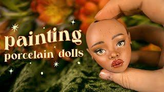 Painting Porcelain Ball-Jointed Dolls - Supplies, Kiln Firing, and Expert Tips