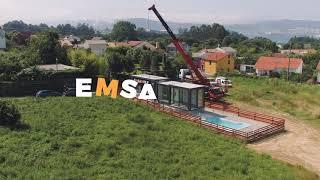 ¿COMO SE CONSTRUYE UNA VIVIENDA DE ARQUITECTURA MODULAR?  EMSAMBLE