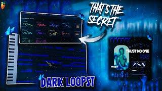 THE #1 SECRET TO MAKING DARK LOOPS | How To Make Loops Like Southside, Cubeatz | FL Studio Tutorial