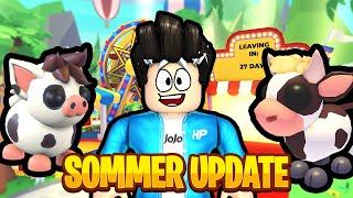 Das SOMMER UPDATE mit 3 NEUEN PETS in Adopt Me ist da!