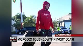 AFCON 2023: Morocco Touchdown in Ivory Coast