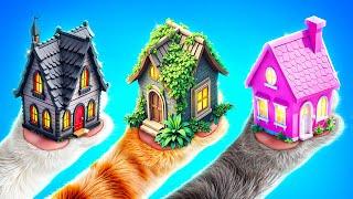 We Build a Tiny House for Pets! DIY Hacks and Gadgets!