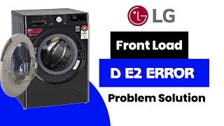 LG DE2 Error Code Solution - Front Load Washing Solution @field-masters