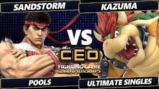 CEO 2024 - Sandstorm (Ryu, Ken) Vs. Kazuma (Bowser) Smash Ultimate - SSBU