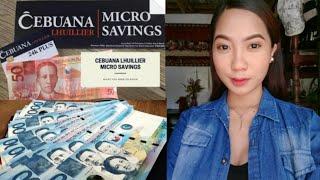 MAGKANO ANG INTEREST? CEBUANA LHUILLIER MICRO SAVINGS 