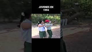 Jovenes bailando en 1994
