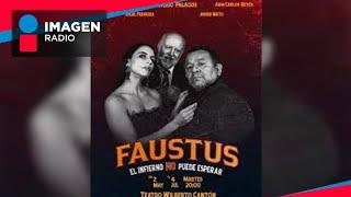 Silverio Palacios, presenta la obra "Faustus"