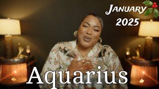 AQUARIUS - “Re-Claiming The Throne" 𖠂 JANUARY 2025  PREDICTION & ASTROLOGY