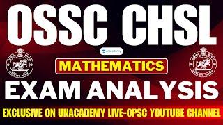 OSSC CHSL 2023 | Exam  Paper Analysis | Arithmetic Questions | Subrajit Sir