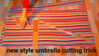 umbrella frock cutting in very new way| trending umbrella frock pattern |house budget cutting |frock