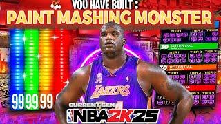 BEST CENTER BUILD ON NBA 2K25 CURRENT GEN! GAME BREAKING BEST *DEMIGOD* BIGMAN BUILD ON NBA 2K25!