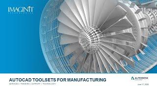 AutoCAD Toolsets for Manufacturing