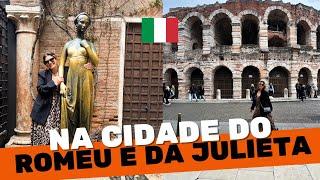 CENÁRIO DE ROMEU E JULIETA: O QUE FAZER EM UM DIA EM VERONA? | Vlog de viagem pela Itália