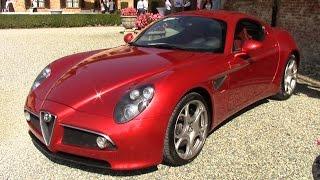 Alfa Romeo 8C Competizione & Spider V8 Sound - Revs & Accelerations!