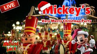  LIVE: Mickey's Very Merry Christmas Party!!|  Walt Disney World Live Stream